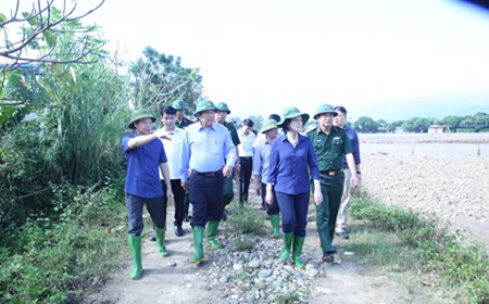 Tập trung khắc phục hậu quả mưa lũ tại Yên Bái